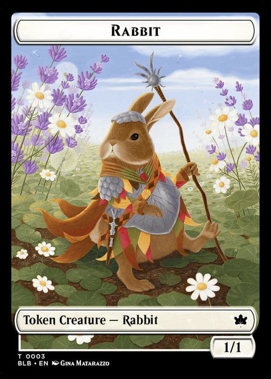 Rabbit BLB Token Creature Rabbit NM