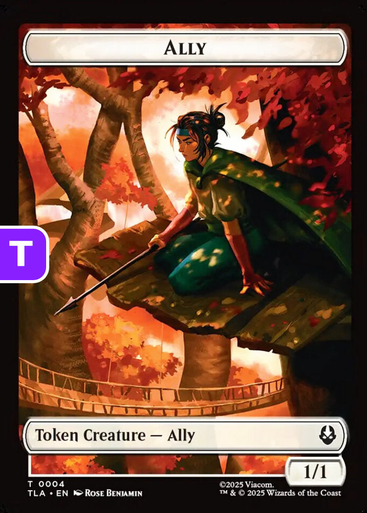 Ally/Clue TLA Token Creature/Token Artifact Ally/Clue NM