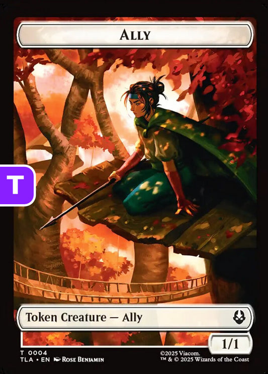 Ally/Clue TLA Token Creature/Token Artifact Ally/Clue NM