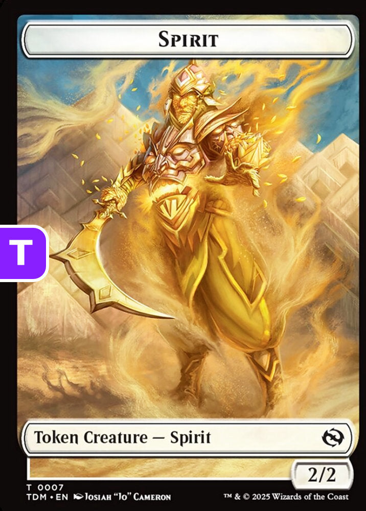 Spirit/Spirit TDM Token Creature Spirit NM