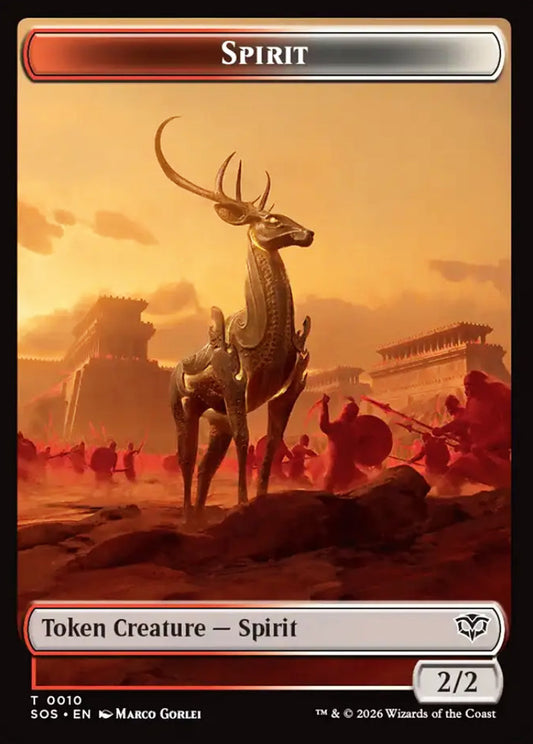 Inkling/Spirit SOS Token Creature Inkling/Spirit NM