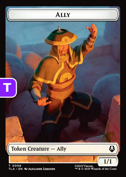 Ally/Clue TLA Token Creature/Token Artifact Ally/Clue NM