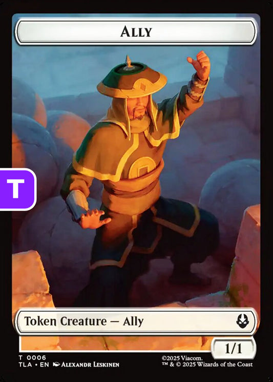 Ally/Clue TLA Token Creature/Token Artifact Ally/Clue NM