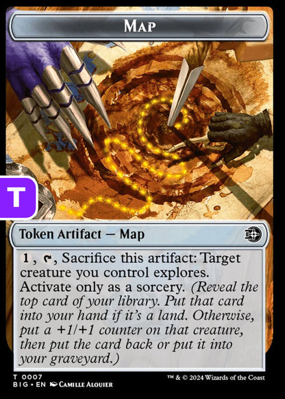 Map BIG Token Artifact Map NM
