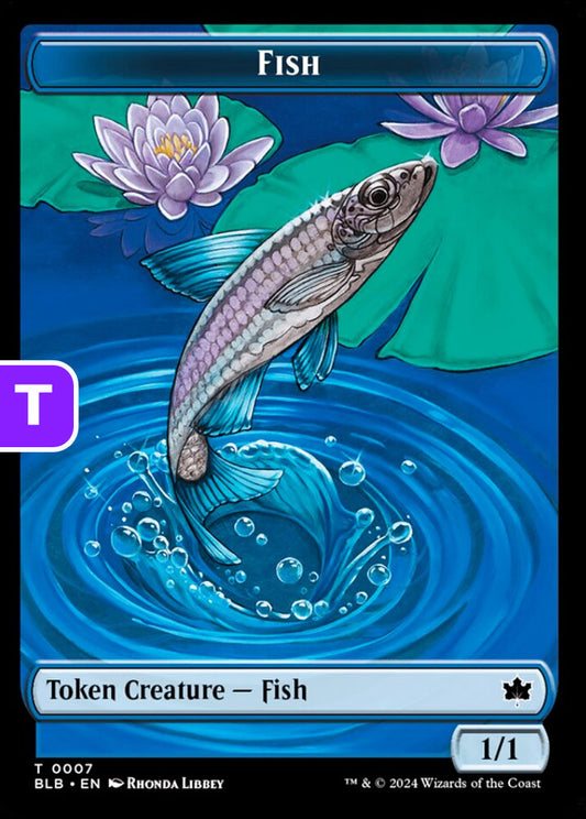 Fish BLB Token Creature Fish NM