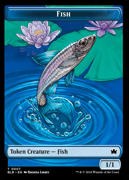 Fish BLB Token Creature Fish NM