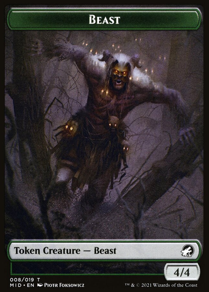 Beast MID Token Creature Beast NM