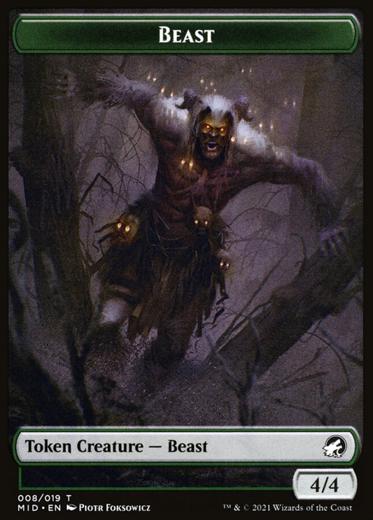 Beast MID Token Creature Beast NM