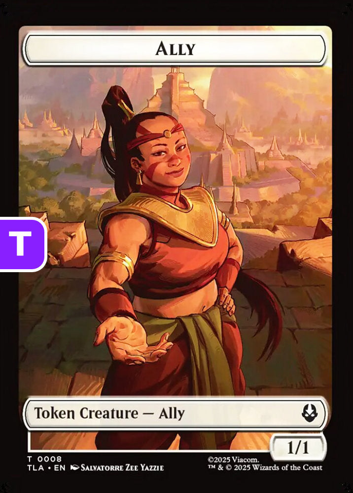 Ally/Clue TLA Token Creature/Token Artifact Ally/Clue NM