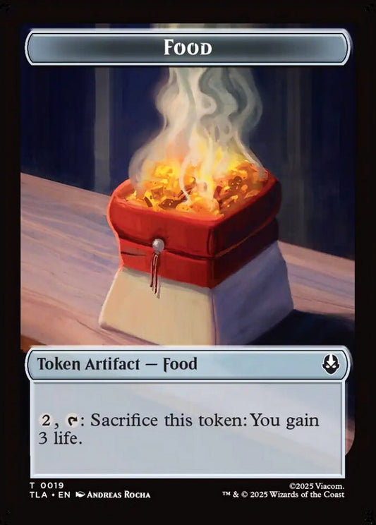 Dragon/Food TLA Token Creature/Token Artifact Dragon/Food NM