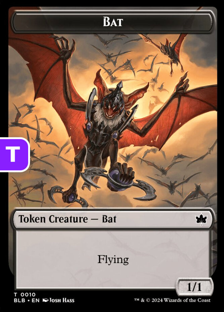 Bat BLB Token Creature Bat NM
