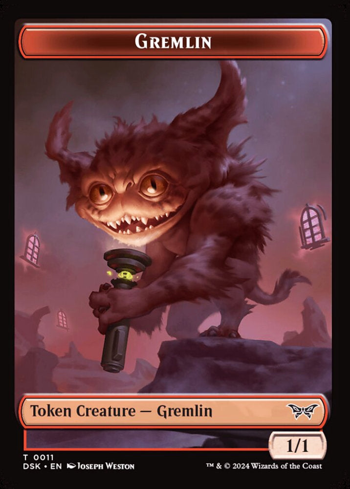 Gremlin-Manifest DSK Token Creature/Gremlin Manifest NM