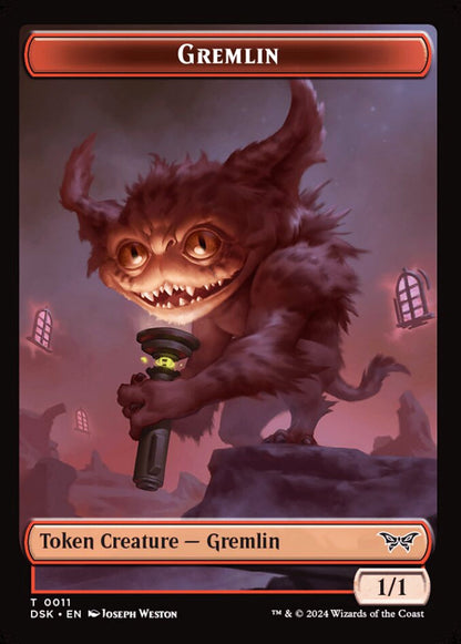 Gremlin-Manifest DSK Token Creature/Gremlin Manifest NM