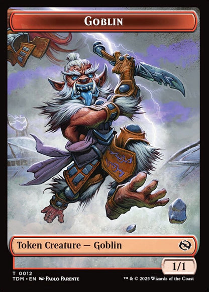 Goblin/Warrior TDM Token Creature Goblin/Warrior NM