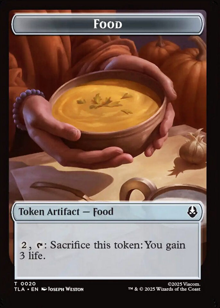 Bear/Food TLA Token Creature/Token Artifact Bear/Food NM