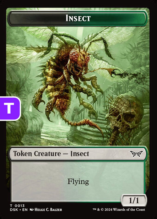 Insect DSK Token Creature Insect NM