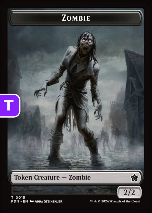 Zombie/Goblin FDN Token Creature Zombie/Goblin NM