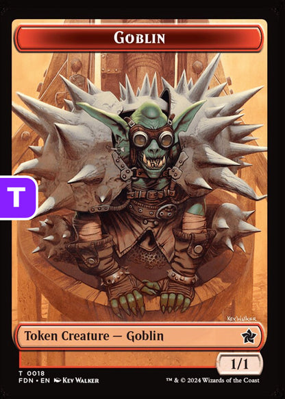 Goblin/Insect FDN Token Creature Goblin/Insect NM
