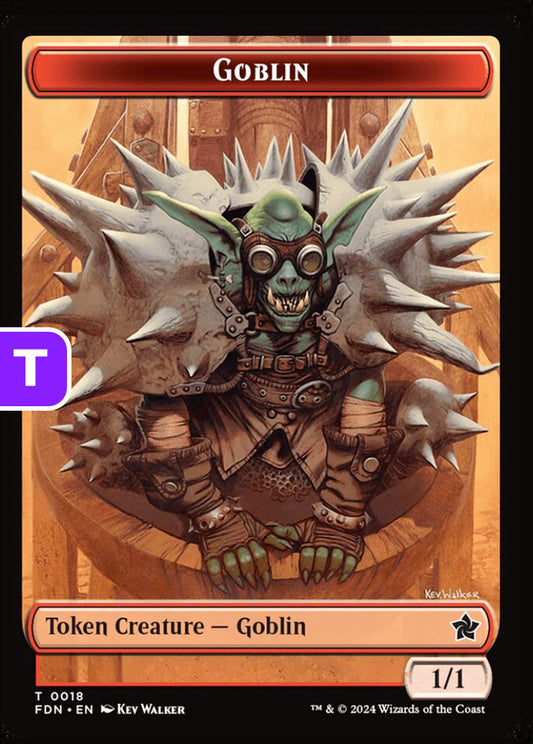 Goblin/Insect FDN Token Creature Goblin/Insect NM