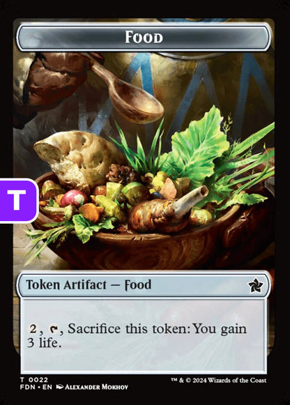 Food/Treasure FDN Token Artifact Food/Treasure NM