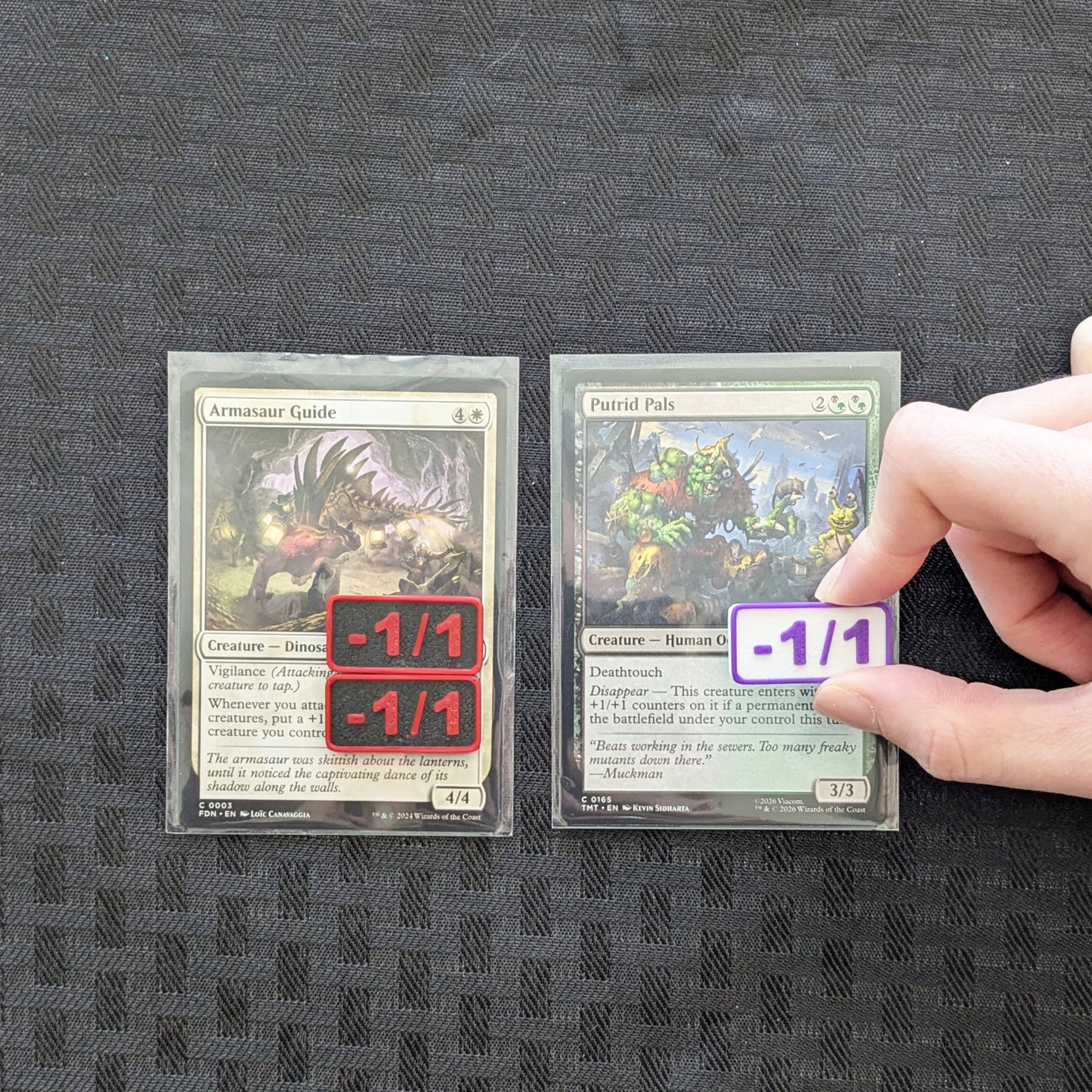 MTG Counter Set | -1/-1 Tokens for Magic: The Gathering