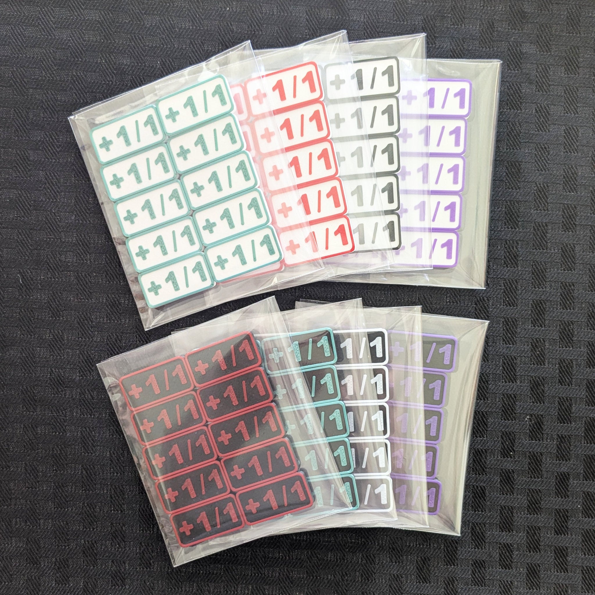 MTG Counter Set | +1/+1 & -1/-1 Tokens for Magic: The Gathering