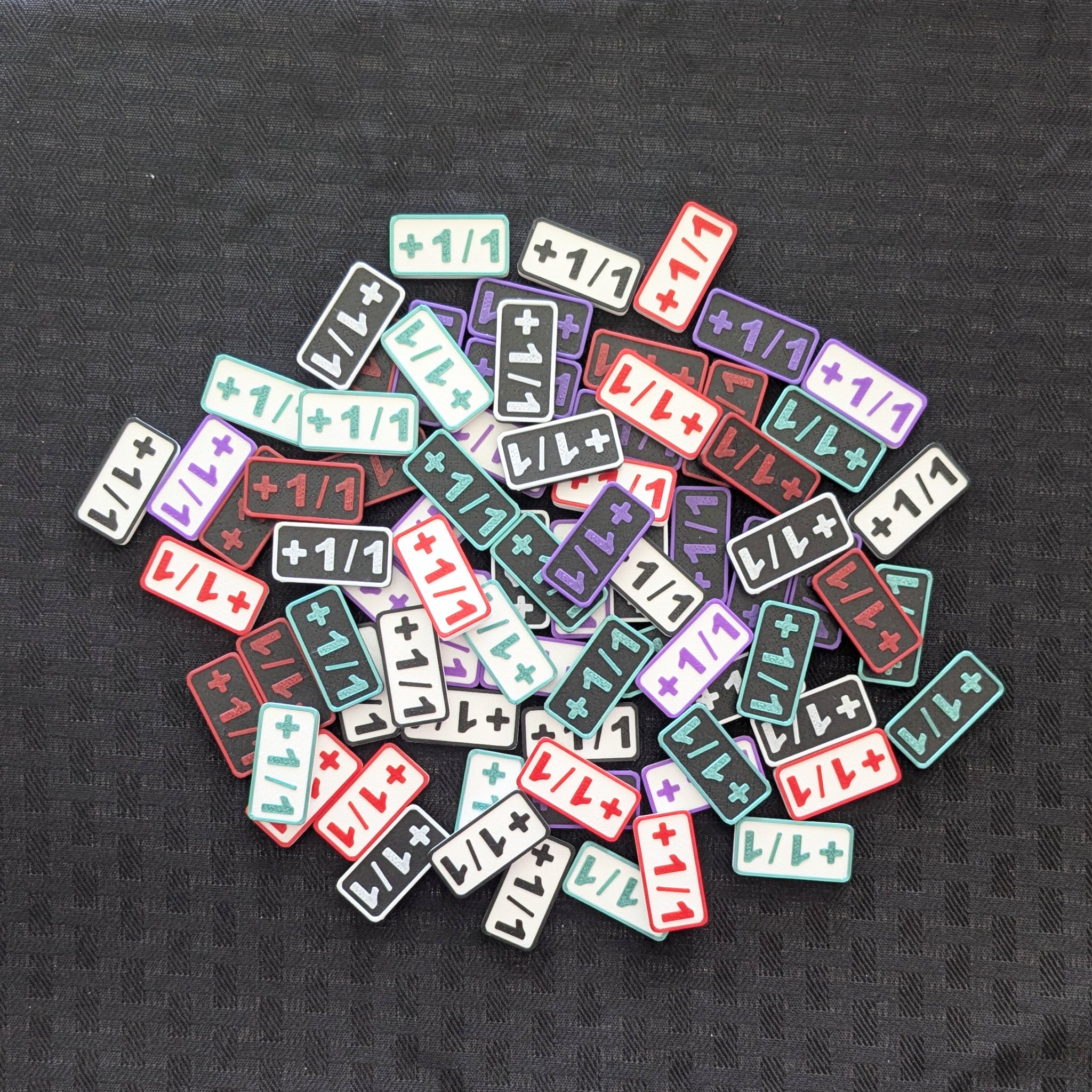 MTG Counter Set | +1/+1 & -1/-1 Tokens for Magic: The Gathering