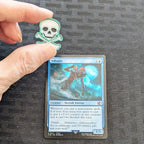 Poison Skull Token for Magic: The Gathering | Red & Green | Set of 12