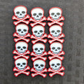 Poison Skull Token for Magic: The Gathering | Red & Green | Set of 12