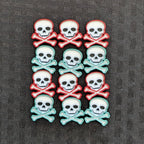 Poison Skull Token for Magic: The Gathering | Red & Green | Set of 12