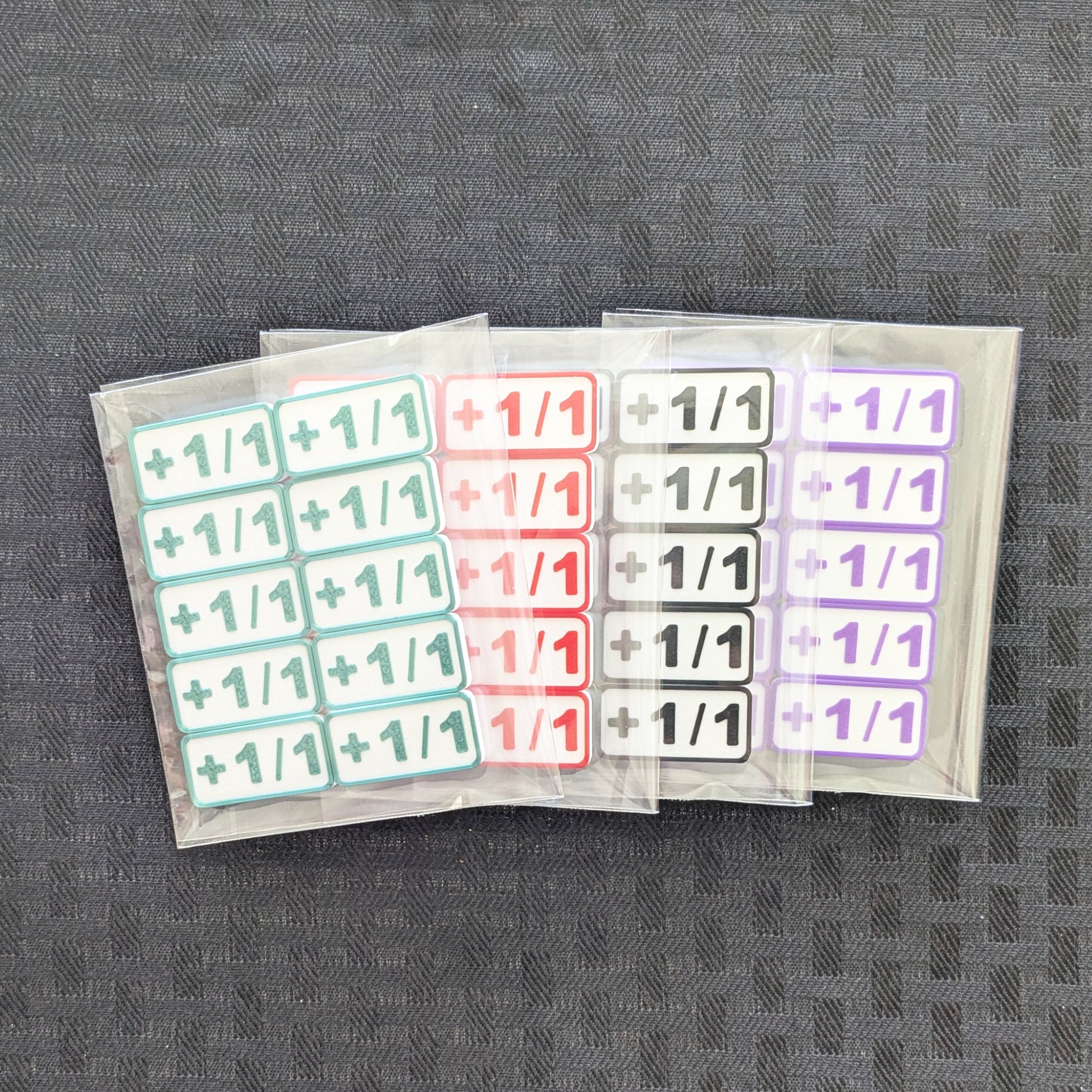 MTG Counter Set | +1/+1 & -1/-1 Tokens for Magic: The Gathering